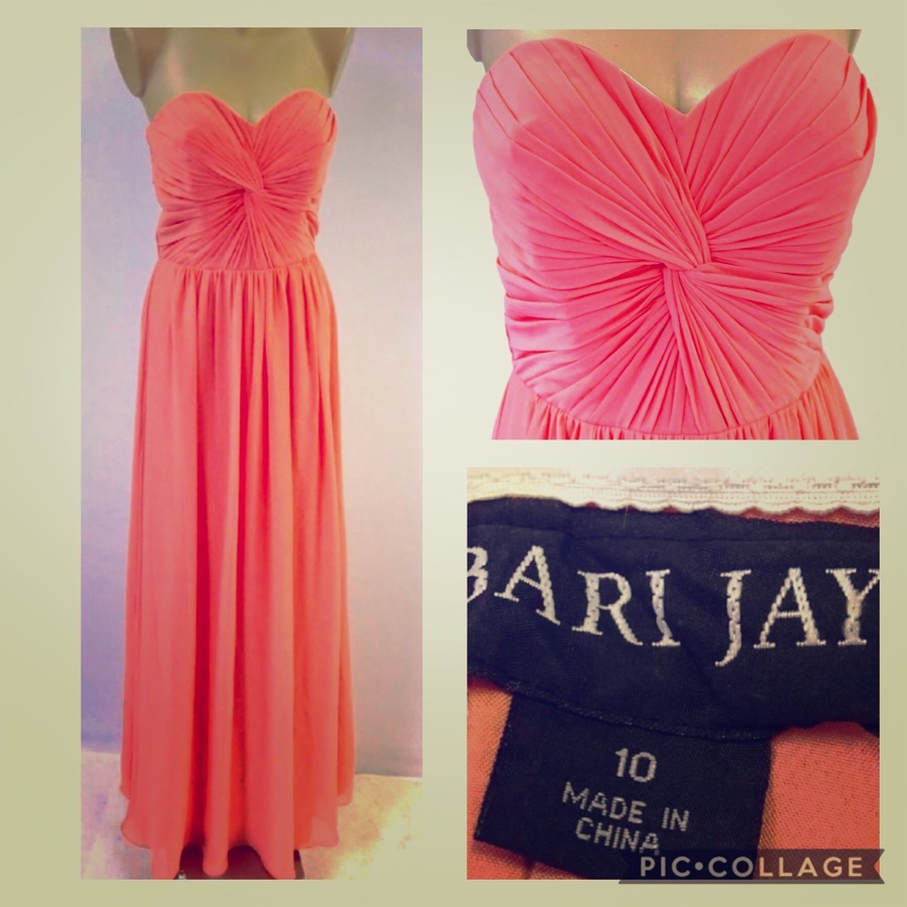Mari Jay Floor Length Corset Back Dress...Size 8